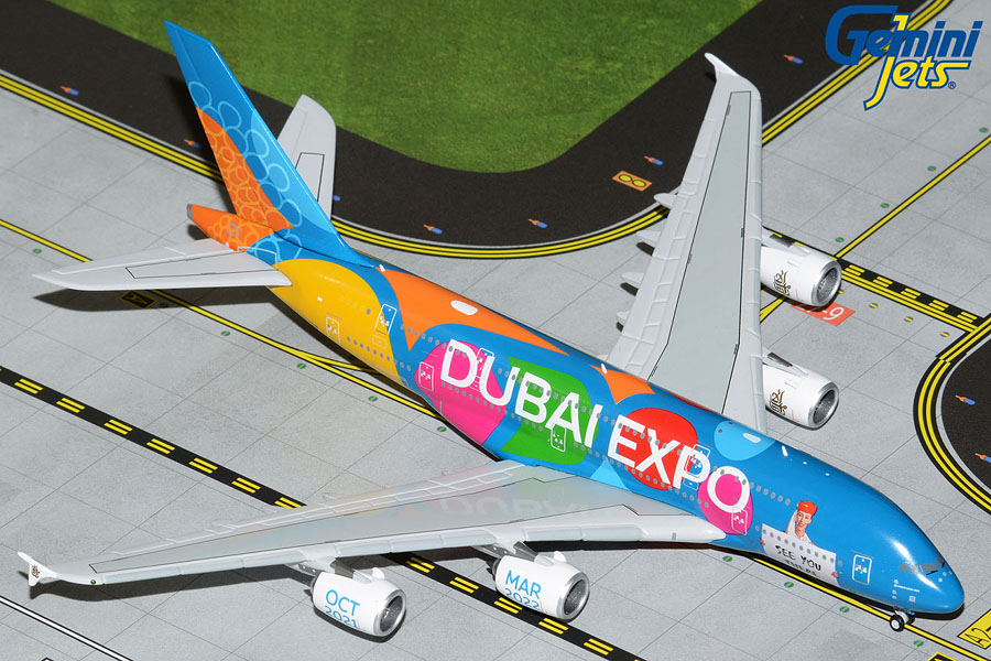 GJUAE2134 GEMINI JETS Emirates A380-800 Dubai Expo/Be Part Of The Magic A6-EEW 1:400 完売しました。