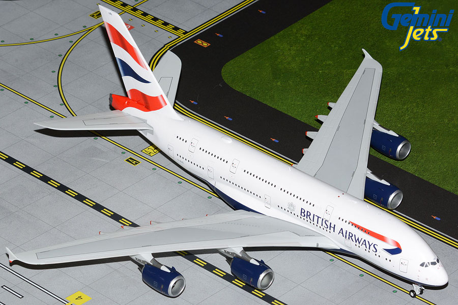 G2BAW1123 GEMINI 200 British Airways / 英国航空 ブリティッシュ・エアウェイズ A380-800 G-XLEL 1:200 完売しました。