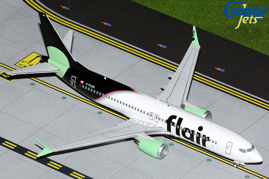 G2FLE1174 GEMINI 200 Flair Airlines / フレア航空 B737 MAX 8 C-FLKD 1:200 完売しました。