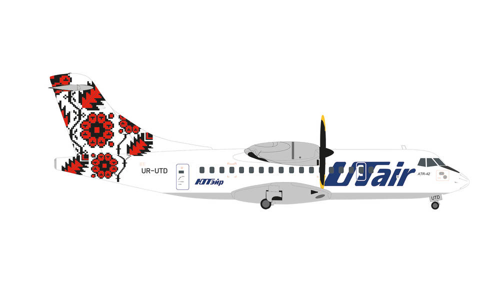 572651 Herpa UT Air / UTエア ATR-42-300 ウクライナ UR-UTD 1:200 完売しました。