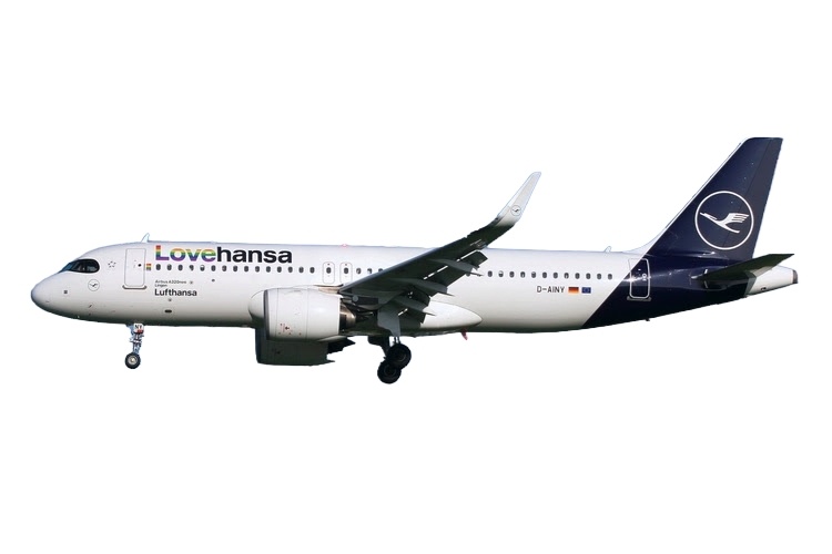 04502 Phoenix Lufthansa / ルフトハンザドイツ航空 Lovehansa A320neo D-AINY 1:400 完売しました。