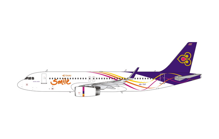 11776 Phoenix THAI Smile / タイ・スマイル A320 HS-TXT 1:400 完売しました。