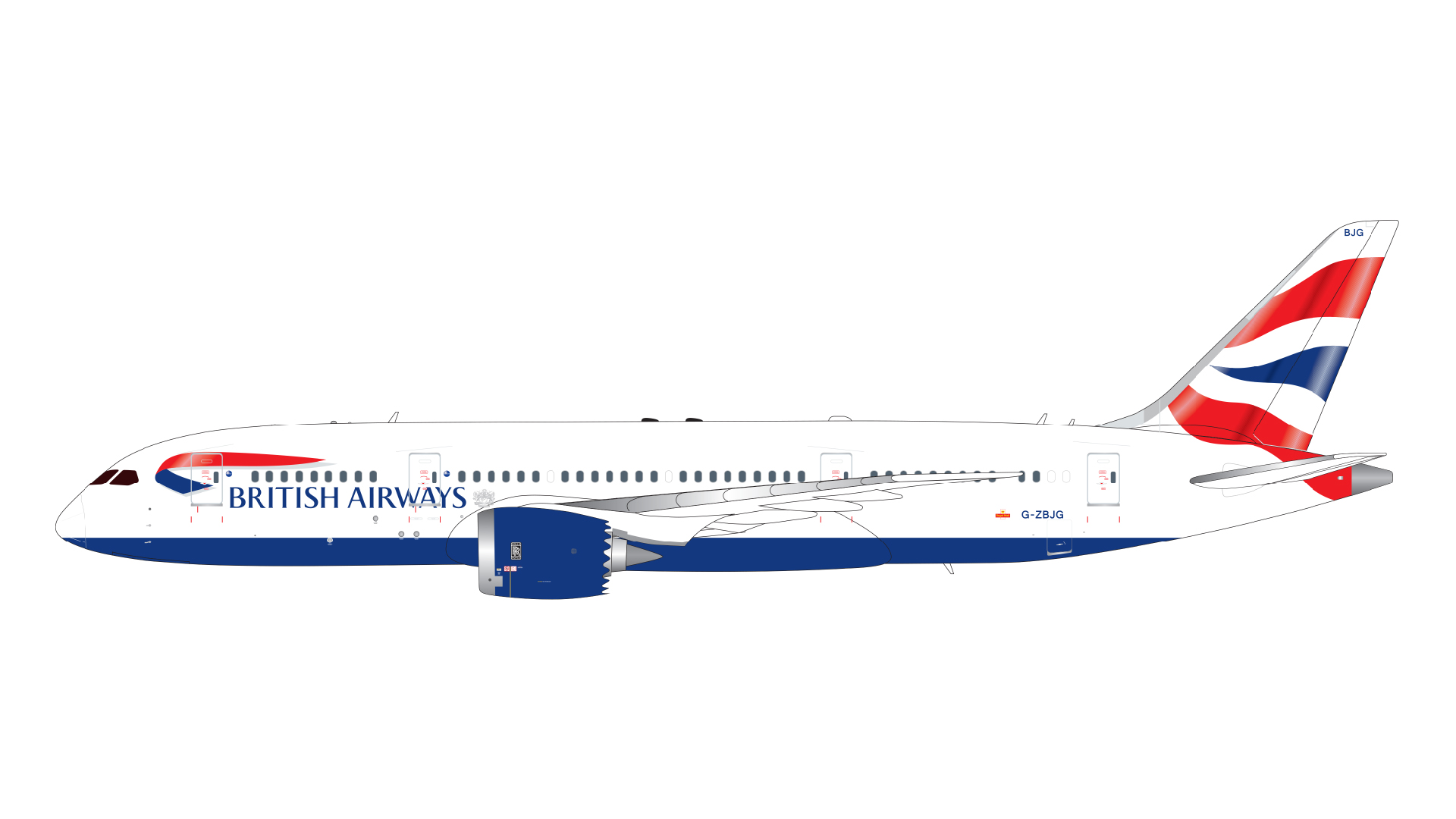 G2BAW1120 GEMINI 200 British Airways B787-8 G-ZBJG 1:200 お取り寄せ