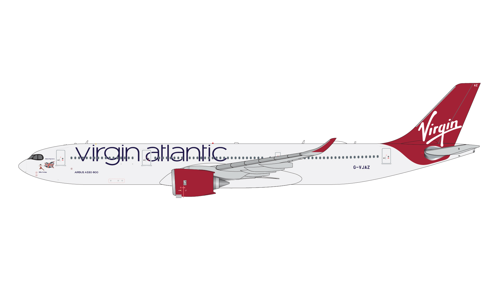 GJVIR2181 GEMINI JETS Virgin Atlantic Airways / ヴァージン・アトランティック航空 A330-900neo G-VJAZ 1:400    完売しました。