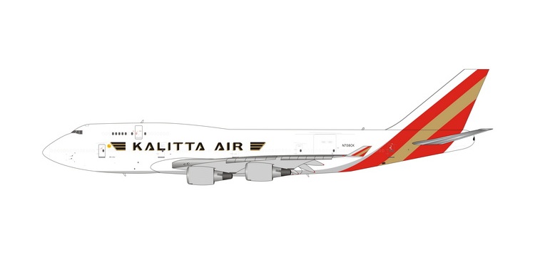 04518 Phoenix Kalitta Air / カリッタ航空 B747-400 N708CK 1:400 お取り寄せ