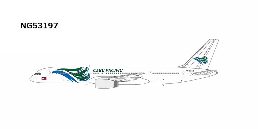 NG53197 NG MODELS Cebu Pacific Air B757-200 RP-C2715 1:400 完売しました。