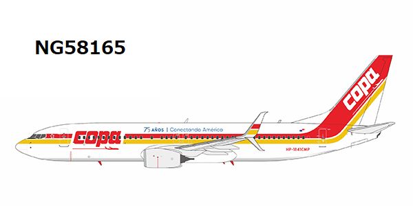 NG58165 NG MODELS Copa Airlines / コパ航空 retro B737-800/w HP-1841CMP 1:400 お取り寄せ