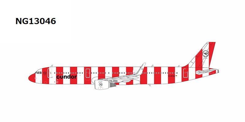 NG13046 NG MODELS Condor / コンドル航空 Pasion cs(red) A321-200/w D-ATCG 1:400 完売しました。