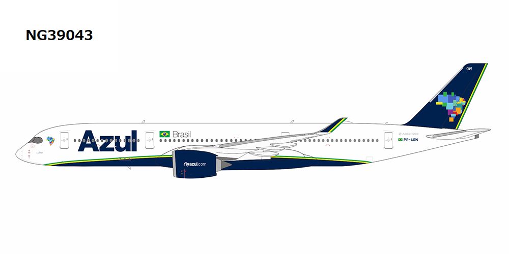 NG39043 NG MODELS Azul / アズールブラジル航空 A350-900 PR-AOW 1:400 完売しました。
