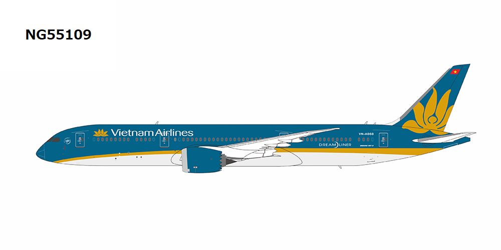 NG55109 NG MODELS Vietnam Airlines / ベトナム航空 n/c B787-9 VN-A868 1:400 完売しました。
