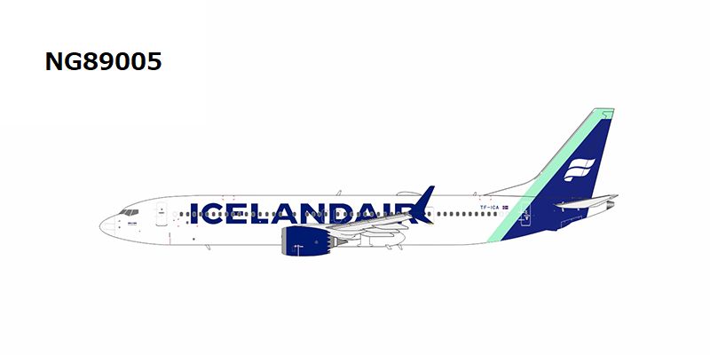 NG89005 NG MODELS Icelandair / アイスランド航空 Boreal Blue tail; named Hvitserkur B737 MAX9 TF-ICA 1:400 完売しました。