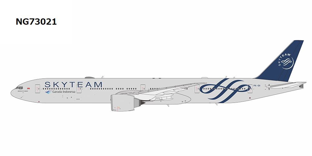 NG73021 NG MODELS Garuda Indonesia / ガルーダインドネシア航空/ガルーダ航空 skyteam B777-300ER PK-GII 1:400 お取り寄せ