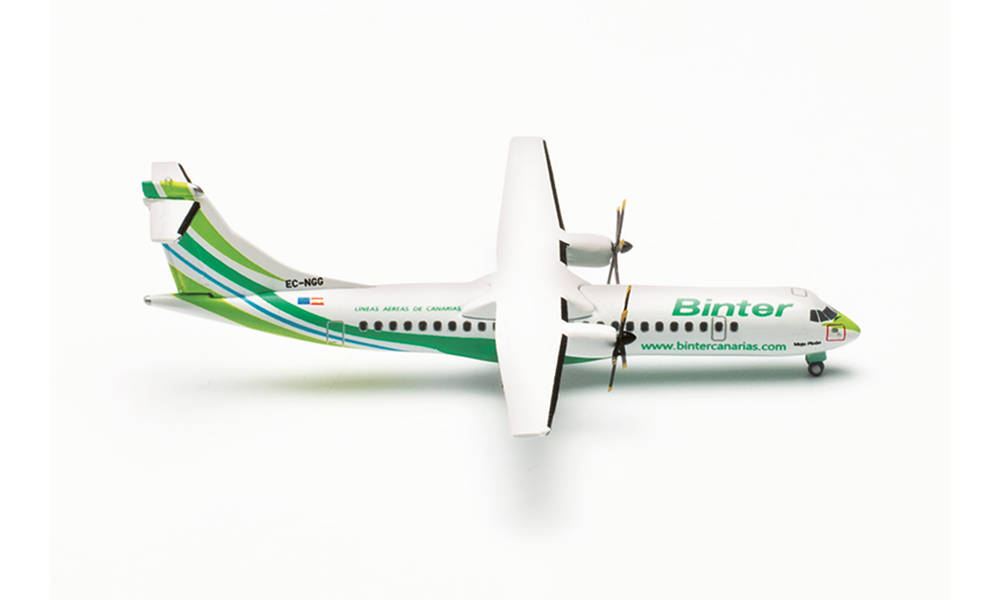 536936 Herpa BINTER CANARIAS / ビンター カナリアス ATR-72-600 EC-NGG Mojo Picón 1:500 完売しました。