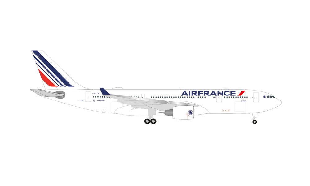 536950 Herpa Air France / エールフランス A330-200 F-GCZE Colmar 1:500 完売しました。