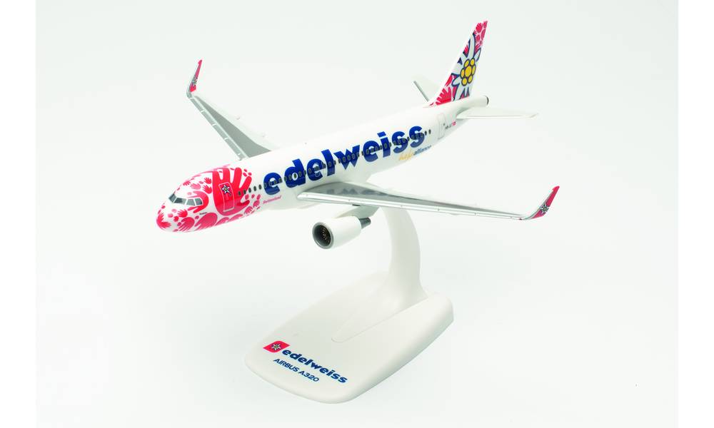 613712 Herpa SNAPFIT Edelweiss Air / エーデルワイス航空 A320 HB-JLT Help Alliance 1:200 予約