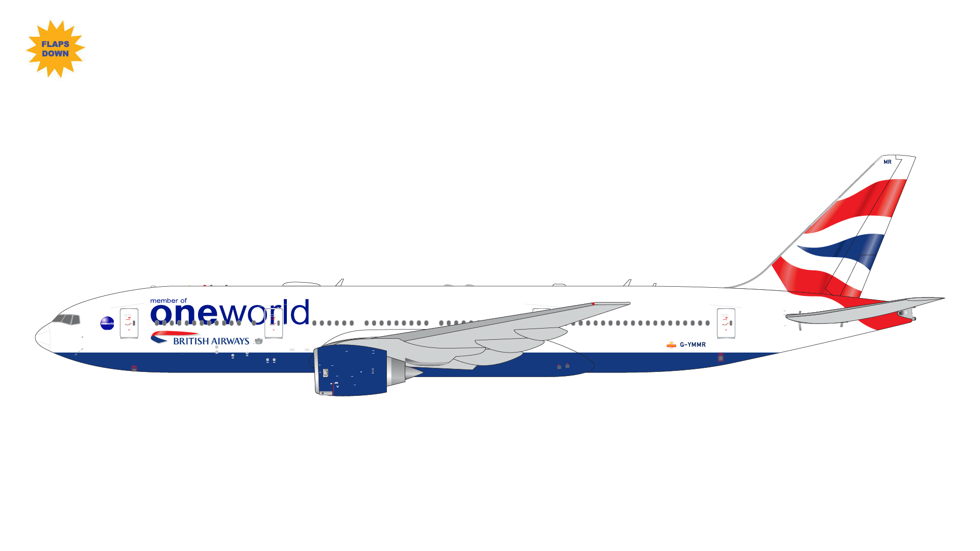 GJBAW2194F GEMINI JETS British Airways / 英国航空 ブリティッシュ・エアウェイズ 