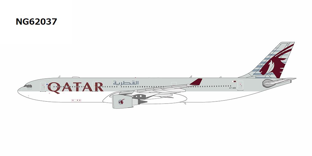 NG62037 NG MODELS Qatar Airways / カタール航空 A330-300 A7-AEE 1:400 完売しました。