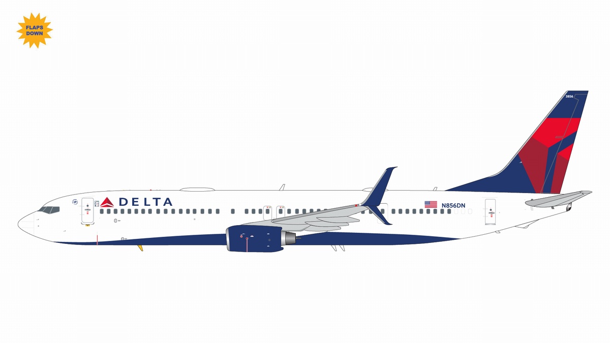 G2DAL1115F GEMINI 200 Delta Air Lines / デルタ航空 B737-900ER flaps down N856DN 1:200 お取り寄せ