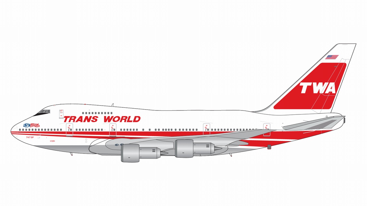 GJTWA1495 GEMINI JETS TWA Trans World Airlines / トランス・ワールド航空 