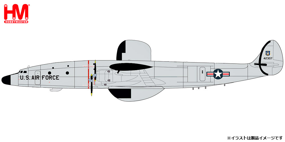 HL9021 HOBBY MASTER U.S. Air Force / アメリカ空軍 EC-121T ワーニングスター 第79早期警戒管制飛行隊 1978 1:200 完売しました。