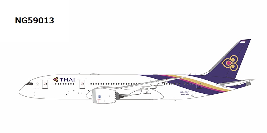 NG59013 NG MODELS Thai Airways / タイ国際航空 named "Kong Krailat" B787-8 HS-TQF 1:400 完売しました。
