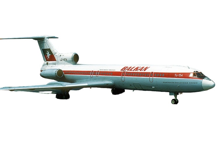 11825 Phoenix Balkan Bulgarian Airlines / バルカン・ブルガリアン・エアラインズ TU-154B LZ-BTA 1:400 お取り寄せ