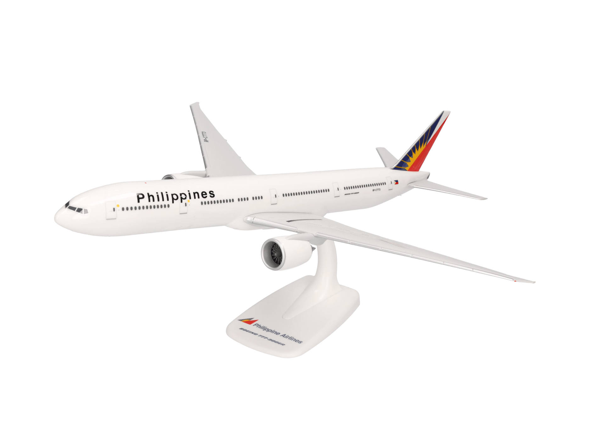 613873 Herpa SNAPFIT Philippine Airlines / フィリピン航空 B777-300ER RP-C7773 1:200 予約