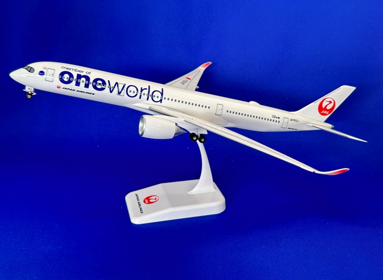 BJQ2048 JALUX企画品 (EVER RISE) JAL / 日本航空 ONE WORLD A350-900 JA15XJ 組立品 スナップインモデル 1:200 完売しました。