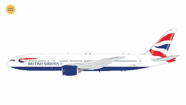 G2BAW1130F GEMINI 200 British Airways / 英国航空 ブリティッシュ・エアウェイズ B777-200ER flaps down G-YMMS  1:200 お取り寄せ
