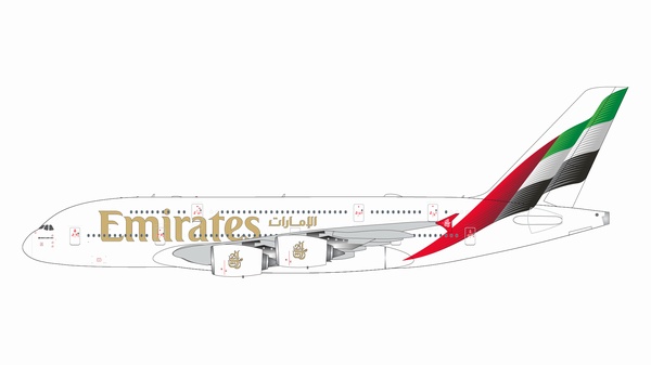 G2UAE1249 GEMINI 200 Emirates / エミレーツ航空 A380 A6-EOG new livery 1:200 完売しました。
