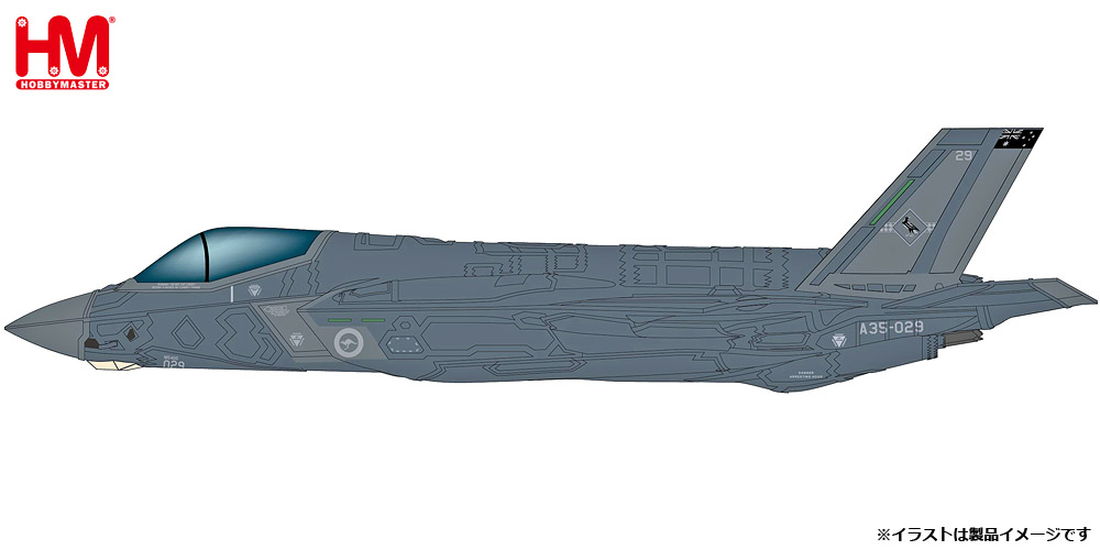HA4435 HOBBY MASTER Royal Australian Air Force/RAAF / オーストラリア空軍 F-35A ライトニング2 第75飛行隊 2022 1:72 お取り寄せ