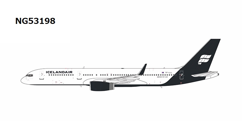NG53198 NG MODELS Icelandair / アイスランド航空 n/c B757-200/w TF-LLL 1:400 メーカー完売