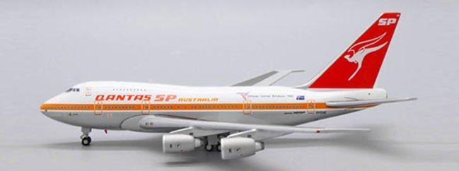 EW474S006 JC WING Qantas Airways / カンタス航空 B747SP VH-EAB Brisbane 1982 1:400