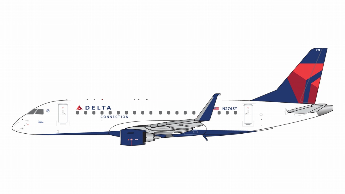 GJDAL2037 GEMINI JETS Delta Connection / デルタ・コネクション Embraer E175LR N274SY 1:400 メーカー完売