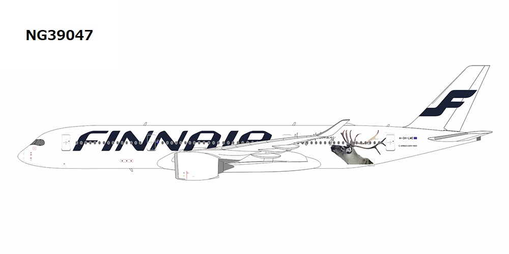 NG39047 NG MODELS FINNAIR / フィンエア happy holiday #1 A350-900 OH-LWE 1:400 完売しました。