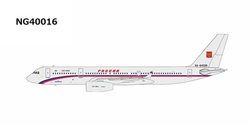 NG40016 NG MODELS Russia State Transport Company / ロシア航空 o/c Tu-214 RA-64506 1:400 お取り寄せ