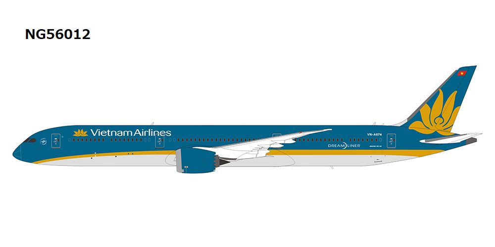 NG56012 NG MODELS Vietnam Airlines / ベトナム航空 B787-10 VN-A874 1:400 完売しました。