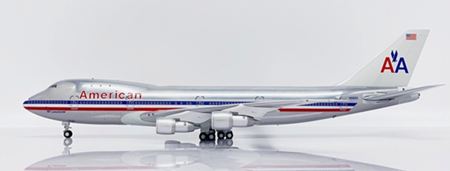 XX20289 JC WING American Airlines / アメリカン航空 Polished B747-100 N9665 スタンド付 1:200 メーカー完売