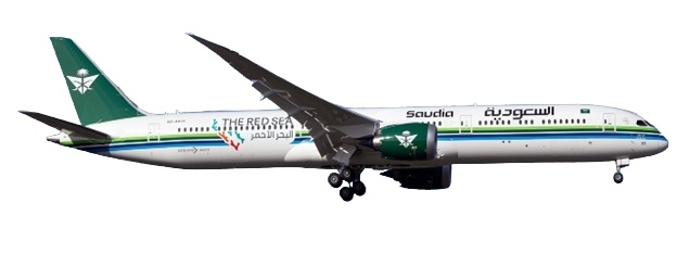 XX40197 JC WING SAUDIA/Saudi Arabian Airlines / サウジアラビア航空/サウディア The Red Sea B787-10 HZ-AR33 1:400 メーカー完売