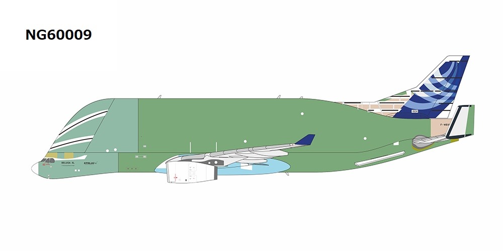 NG60009 NG MODELS Airbus Transport International / エアバス・トランスポート・インターナショナル prototype colors A330-743L Beluga XL F-WBXL 1:400 完売しました。