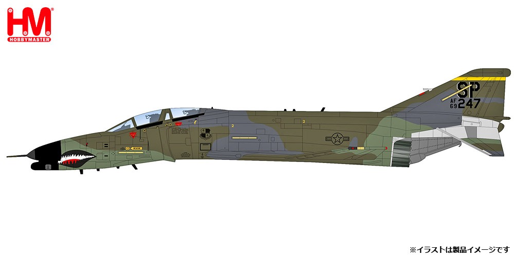 HA19058 HOBBY MASTER U.S. Air Force / アメリカ空軍 F-4G ファントム2 ワイルド・ウィーゼル 第52戦術戦闘航空団 スパングダーレムAB 69-0247 1:72 完売しました。