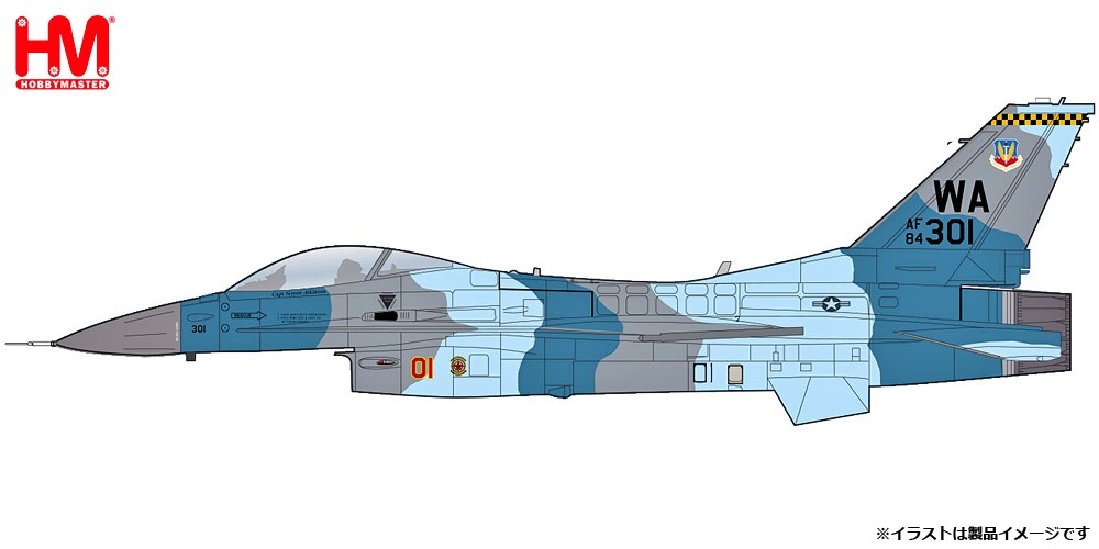 HA38032 HOBBY MASTER U.S. Air Force / アメリカ空軍 F-16C ブロック25 第64アグレッサー飛行隊 ブルーフランカー 1:72 完売しました。