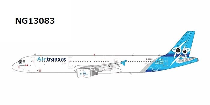 NG13083 NG MODELS AIR TRANSAT / エア・トランザット Kids Club cs A321-200 C-GEZO 1:400 お取り寄せ