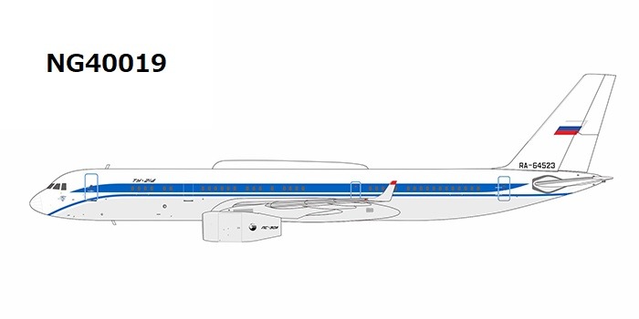 NG40019 NG MODELS Russia FSB / ロシア連邦保安庁 Tu-214VPU RA-64523 1:400 お取り寄せ