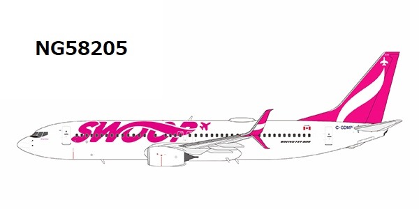 NG58205 NG MODELS Swoop / スウープ Hamilton; with scimitar winglets B737-800W C-GDMP 1:400 お取り寄せ
