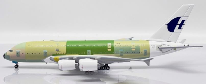XX4471 JC WING Malaysia Airlines MAS / マレーシア航空 Bare Metal A380 F-WWSG 1:400 メーカー完売
