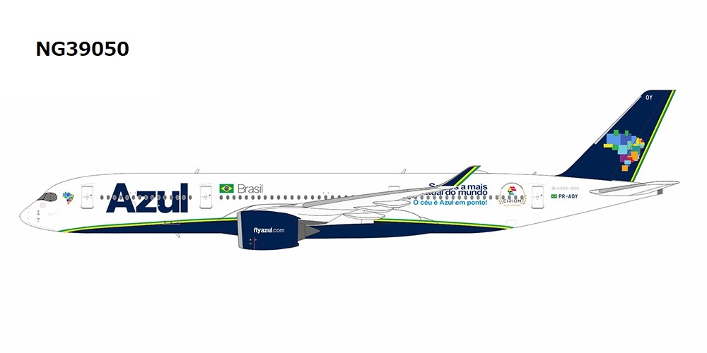 NG39050 NG MODELS Azul / アズールブラジル航空 The Most On-Time Performance Awards 2022 Winner special livery A350-900 PR-AOY 1:400 お取り寄せ