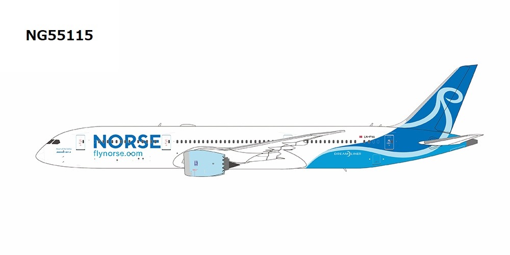 NG55115 NG MODELS Norse Atlantic Airways / ノースアトランティック航空 named "Heart of the Valley" B787-9 Dreamliner LN-FNA 1:400 完売しました。