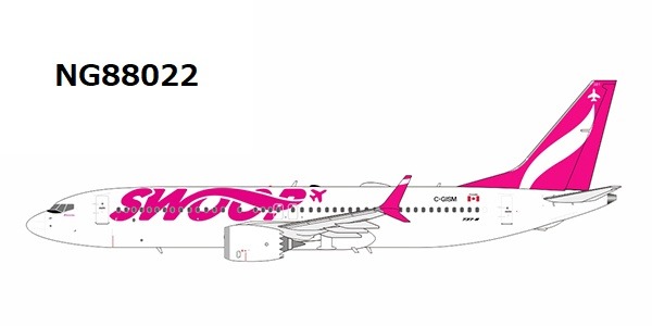 NG88022 NG MODELS Swoop / スウープ #Toronto B737 MAX8 C-GISM 1:400 お取り寄せ