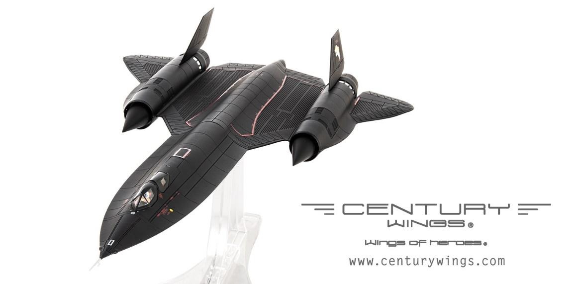 CW001647 CenturyWings U.S. Air Force / アメリカ空軍 第9戦略偵察航空団1990年 ライト・パターソン空軍基地・オハイオ州 ＃61-7976 SR-71A ブラックバード 61-7976 1:72 完売しました